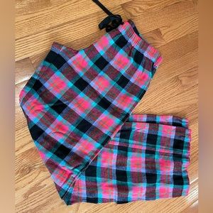 SO plaid sleep pants